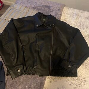 Wild Fable Black Bomber Jacket